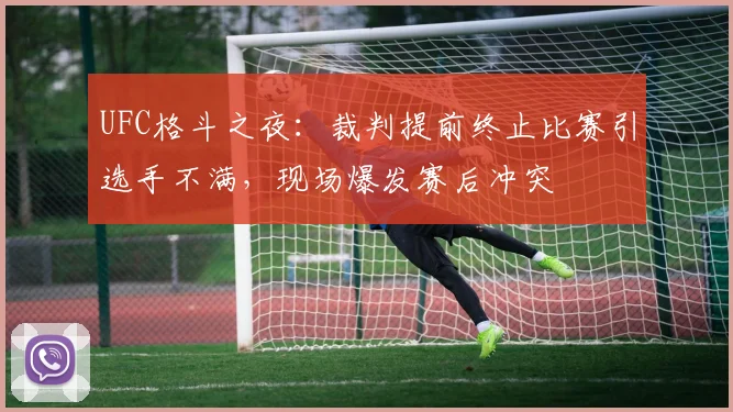 UFC格斗之夜:裁判提前终止比赛引选手不满,现场爆发赛后冲突